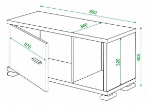 Тумба комбинированная Домино СБ-30/1 в Сургуте - surgut.mebel24.online | фото 3