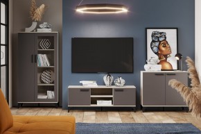 Тумба НМ 013.78 "Марсель" (Софт Графит/Дуб Крафт Серый) в Сургуте - surgut.mebel24.online | фото 3