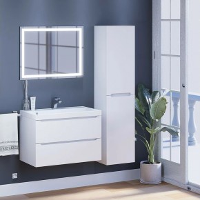 Тумба под раковину Uperwood Tanos 80 см, подвесная, белая матовая в Сургуте - surgut.mebel24.online | фото 11