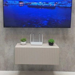 Тумба подвесная под ТВ LINES MTV1-MA 750 Бежевый (Леда-М 10.1.5) в Сургуте - surgut.mebel24.online | фото 5