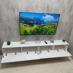 Тумба подвесная под ТВ LINES MTV4-MA 1150 Белый матовый (Белый-M 10.1.2) в Сургуте - surgut.mebel24.online | фото 11