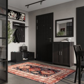 Тумба СИРИУС двухдверная низкая, цвет Дуб Венге в Сургуте - surgut.mebel24.online | фото 4