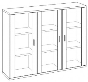 Тумба-витрина Домино СУ(ш3в1)+3ФС в Сургуте - surgut.mebel24.online | фото 2