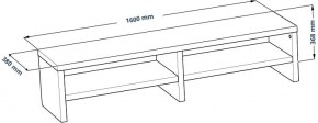ТВ-тумба Энкель ТВ16, тамбурат, цвет белый в Сургуте - surgut.mebel24.online | фото 3