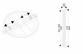 Встраиваемый светильник Arte Lamp Mesura A7974PL-1WH в Сургуте - surgut.mebel24.online | фото 5